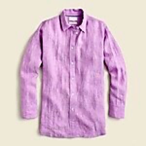 Relaxed-fit Baird McNutt Irish linen shirt, 4